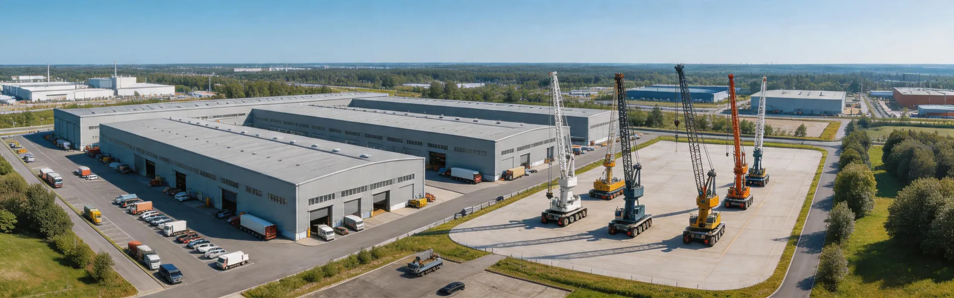 DynaLift manufacturing campus aerial view