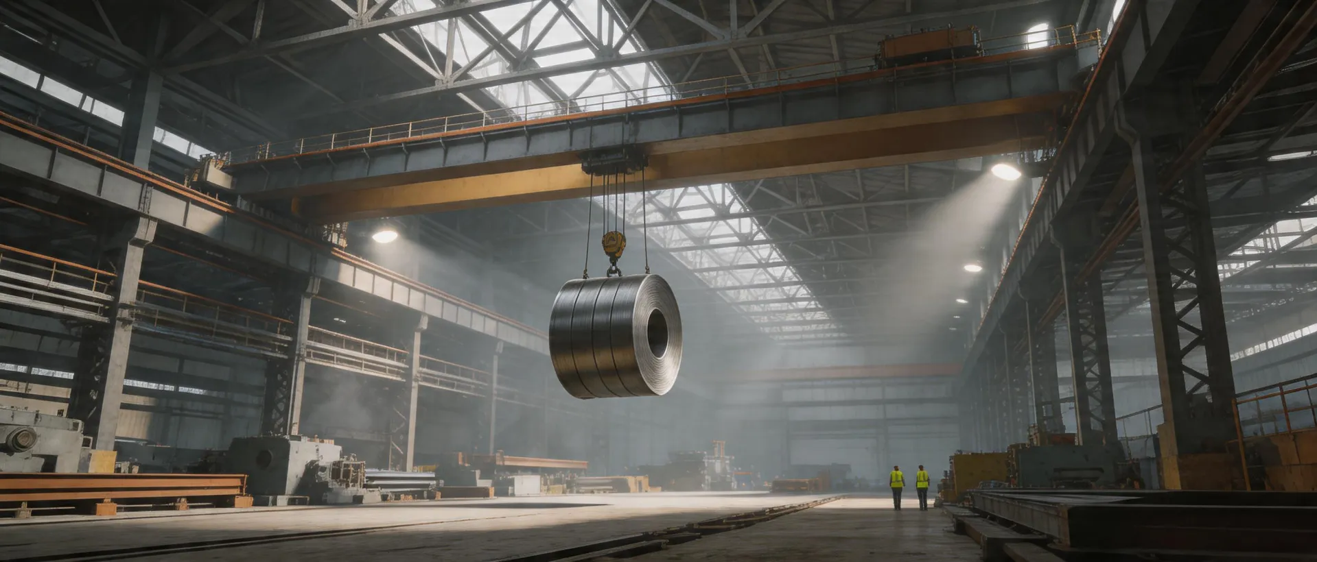 DynaLift overhead crane in steel plant